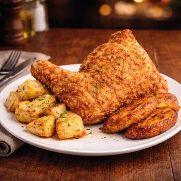 1/4 De Pollo Apanado